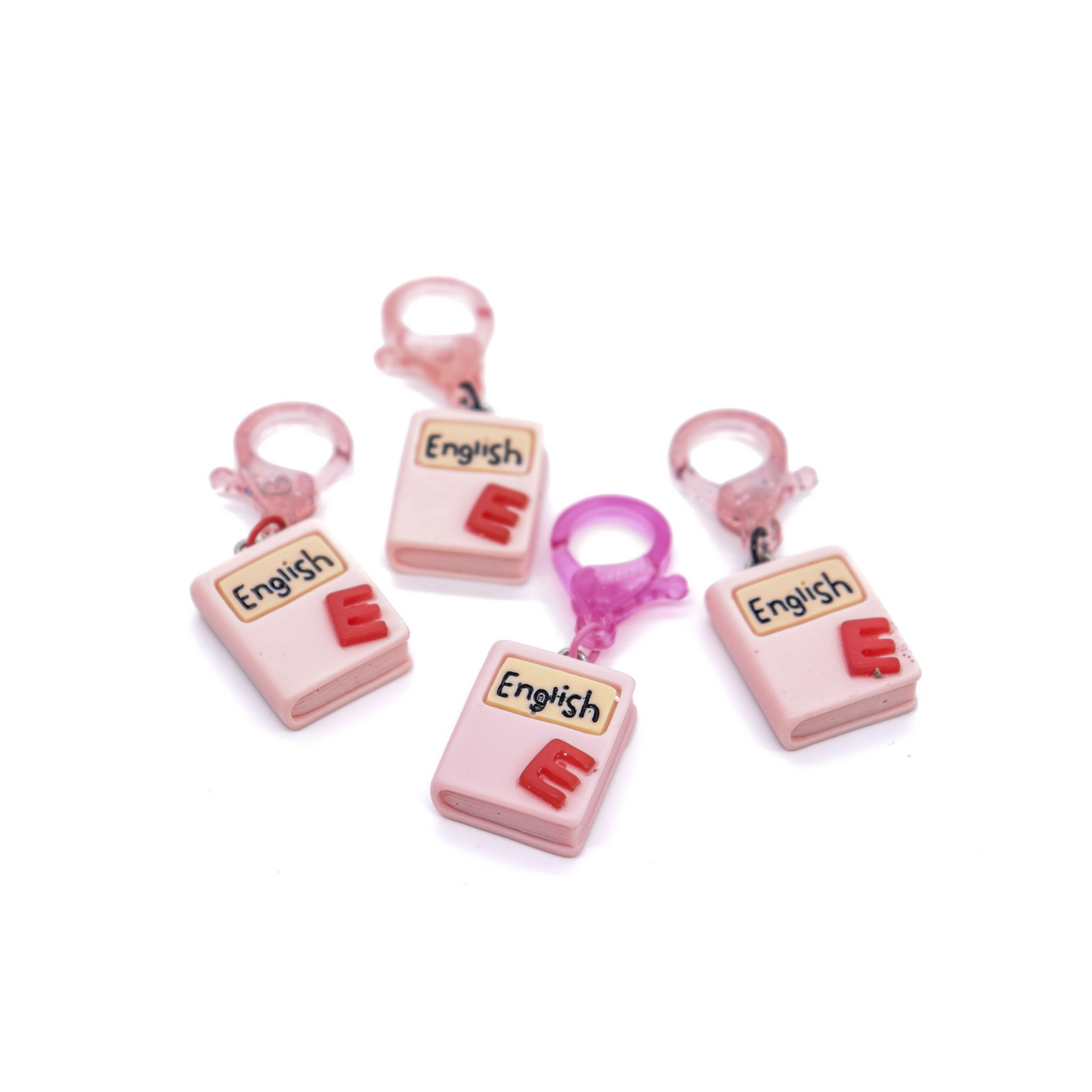 English Book Lanyard Charm