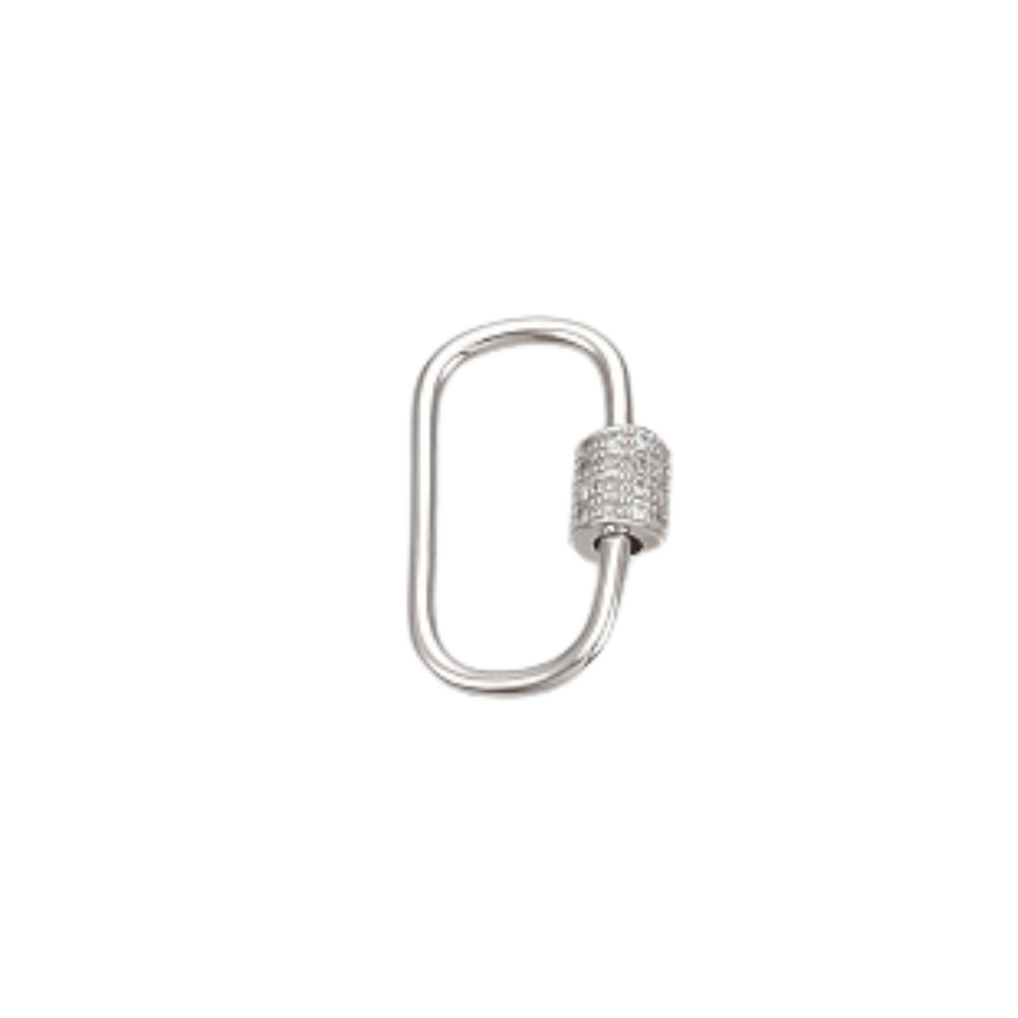 Silver Gabi Large Carabiner