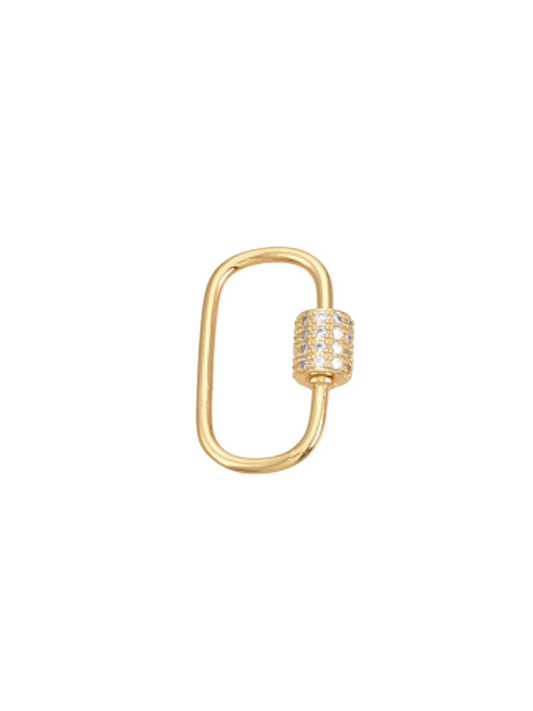 Large Gold Gabi Carabiner