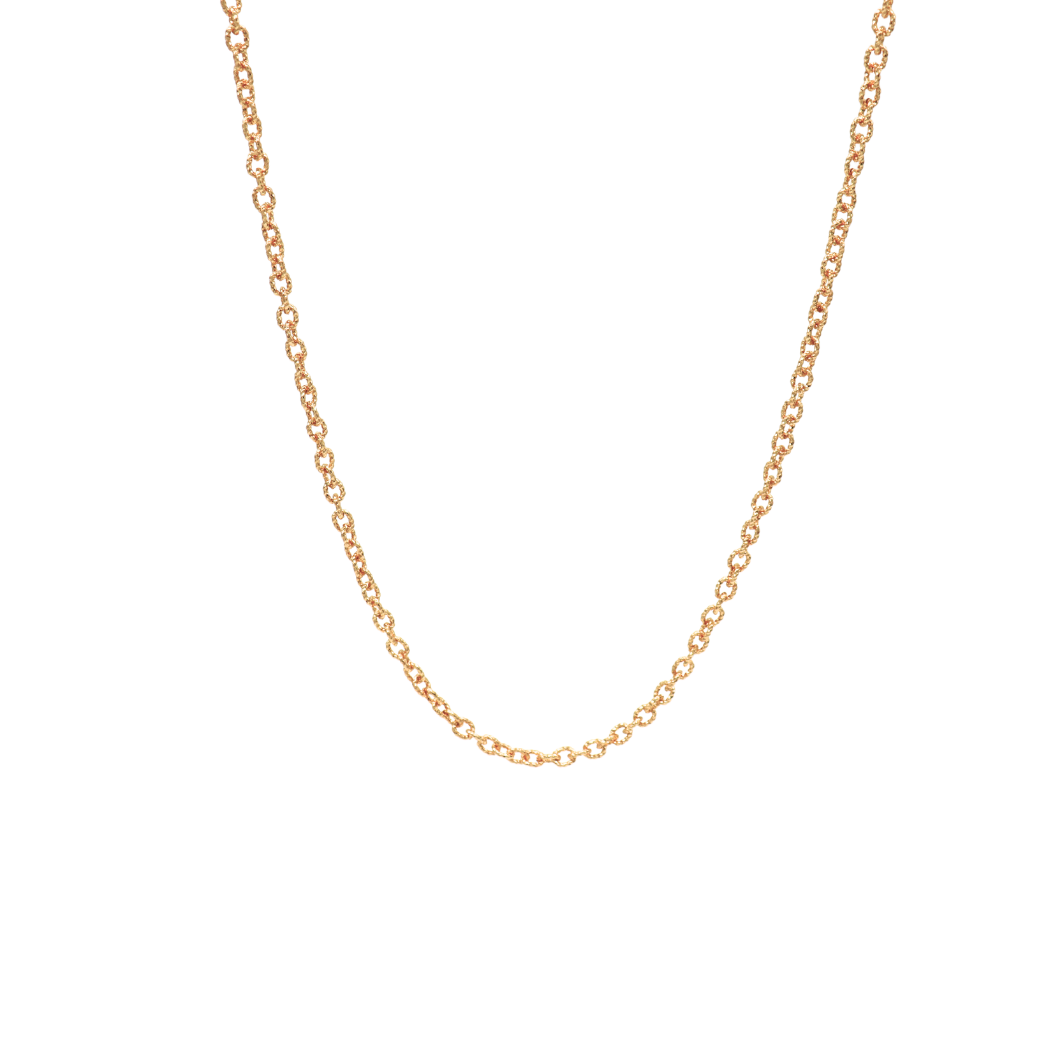 Transparent view of the Gold Ruth Necklace