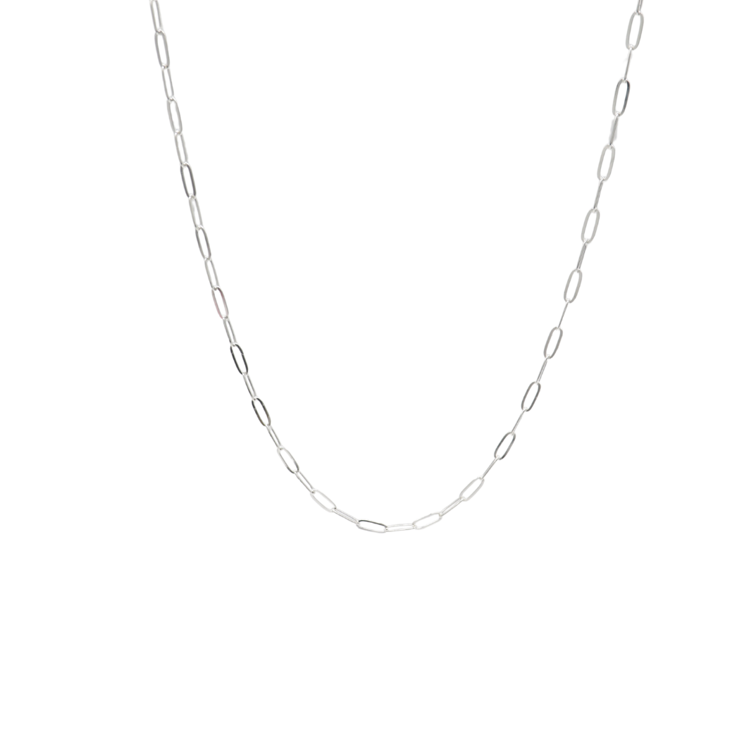 Silver Ashley (Flat) Necklace