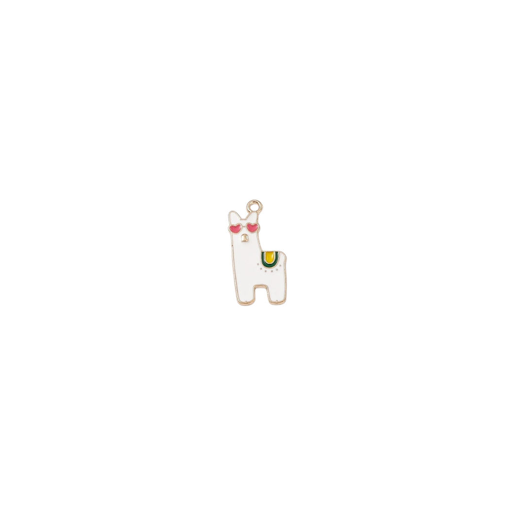 Gold Alpaca Charm | Assorted