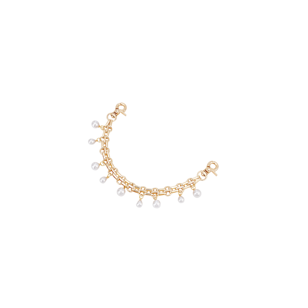 Gold Juliette with Pearls Purse Chain
