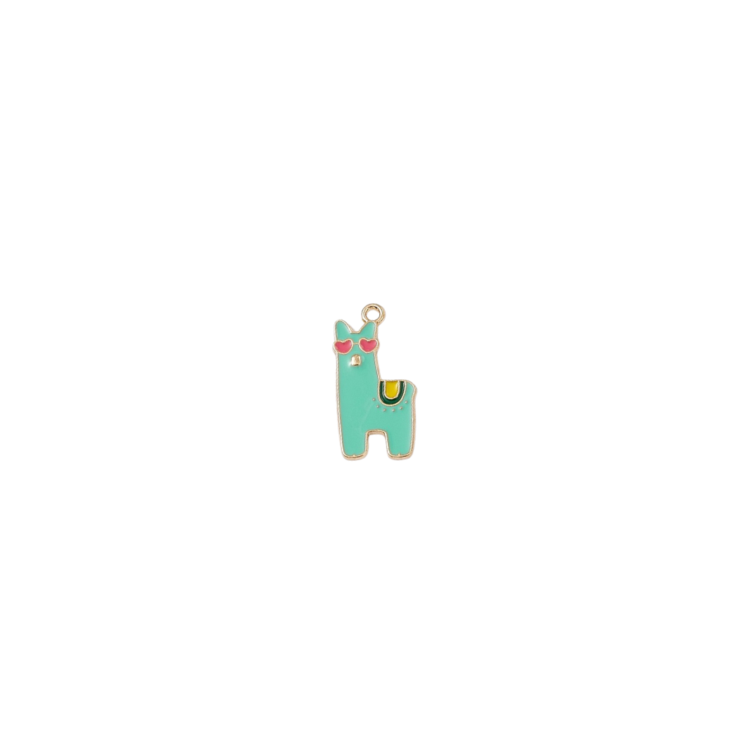 Gold Alpaca Charm | Assorted