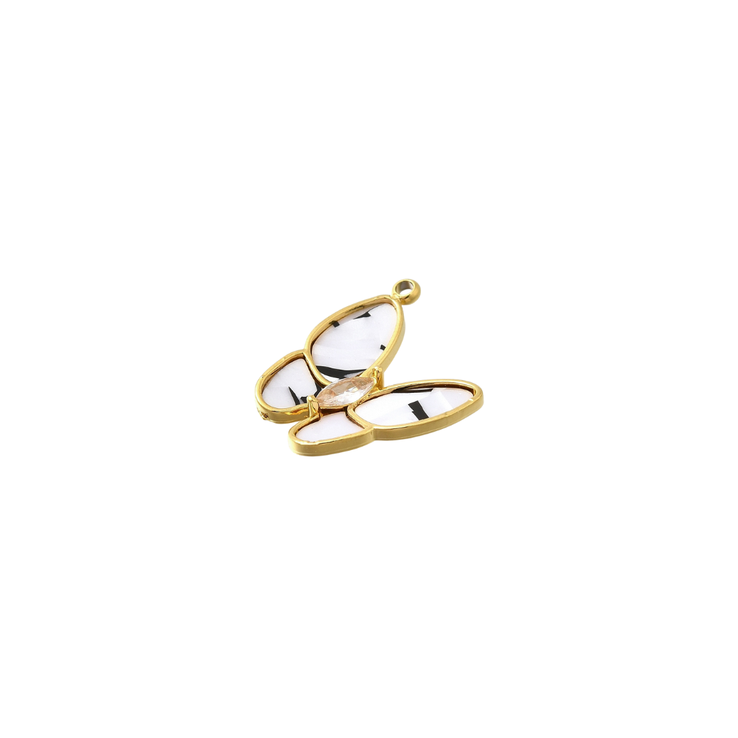 Gold Grace Butterfly Charm