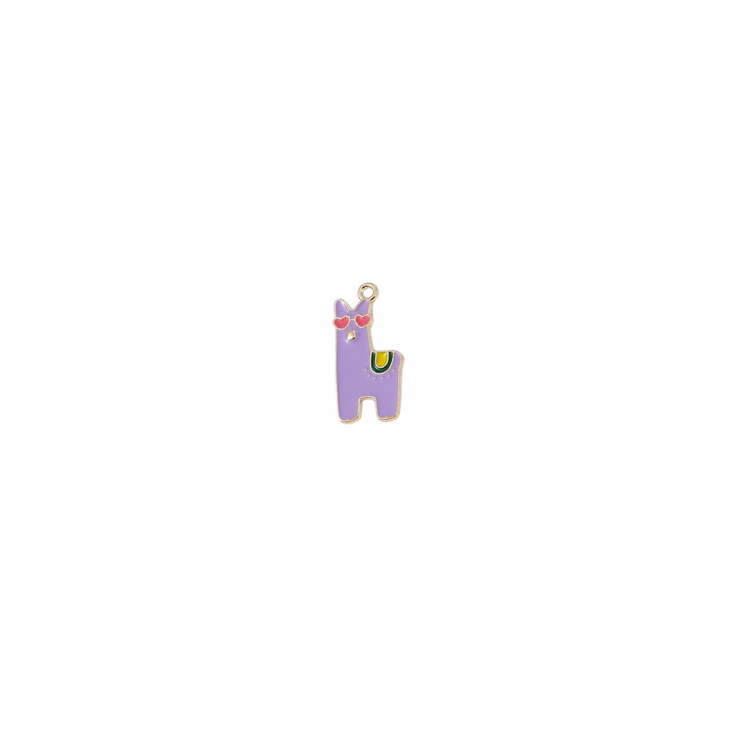 Gold Alpaca Charm | Assorted
