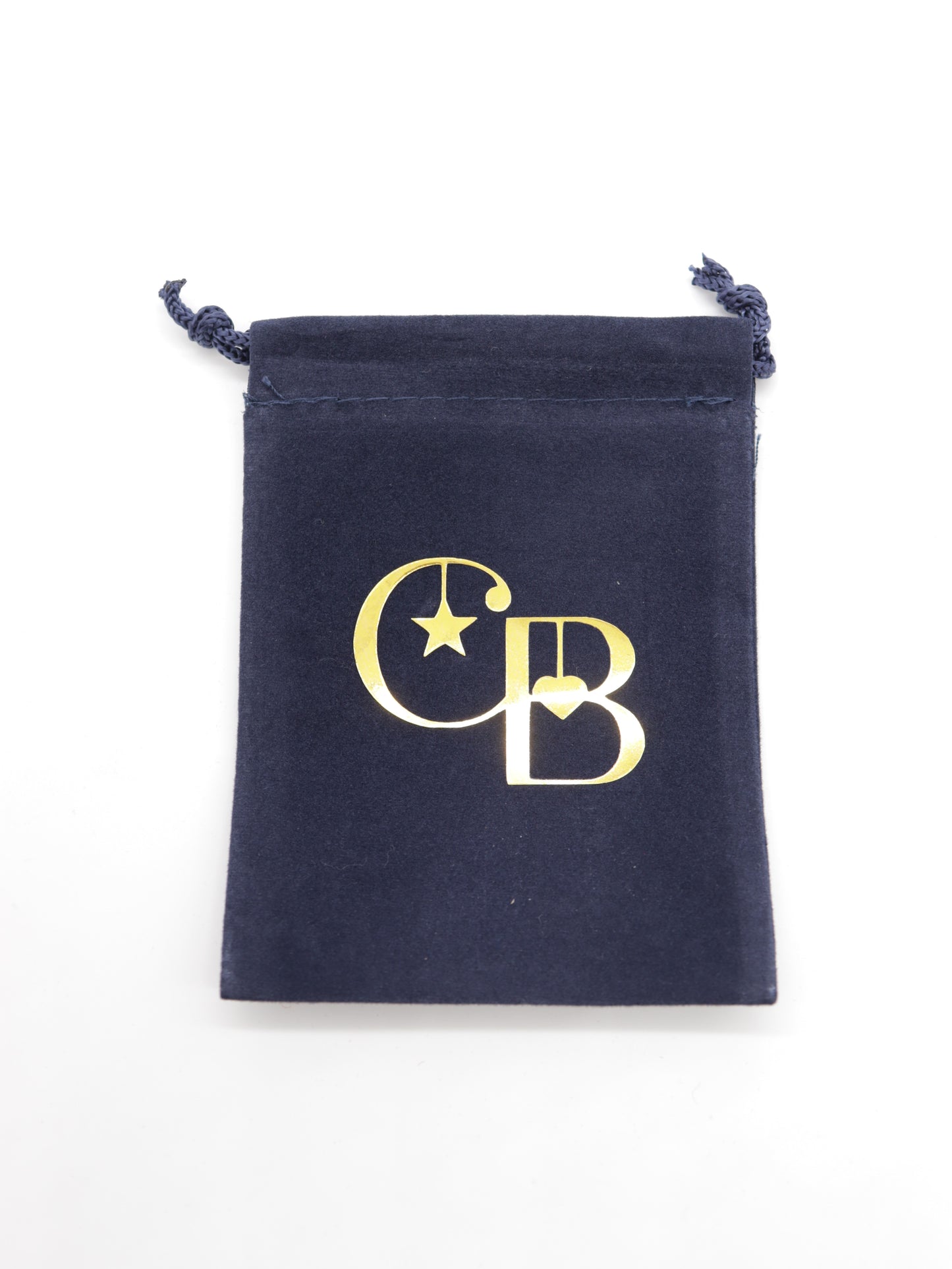 Navy Jewelry Bag | The Charm Bar Co.