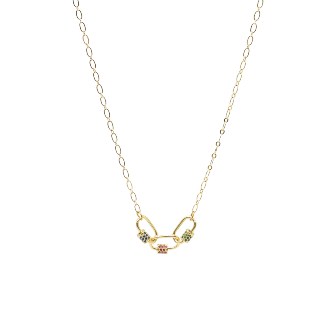 Transparent view of the The Gemma Necklace