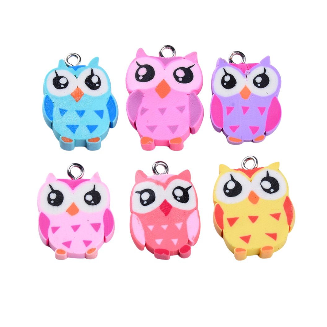 Owl Lanyard Charms | Assorted