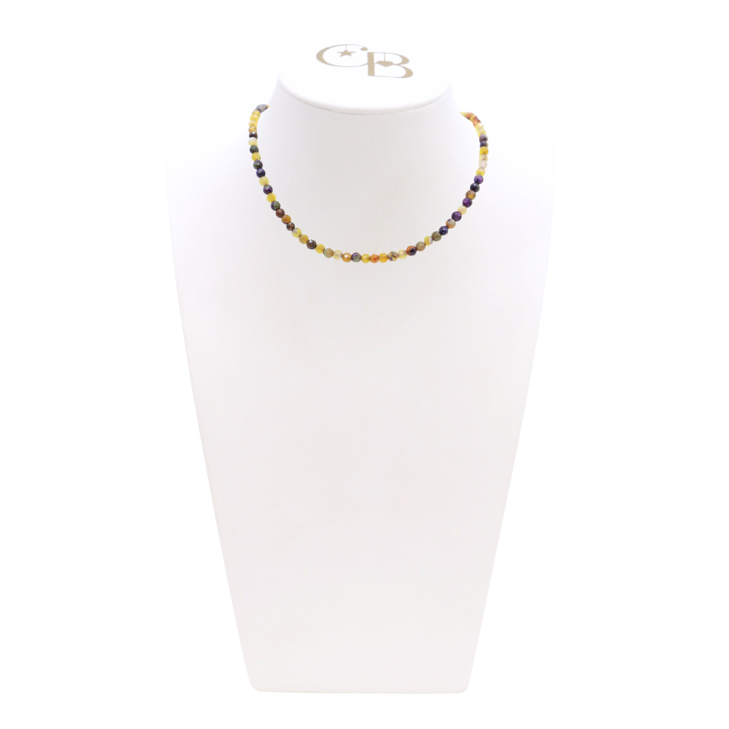 Gold Beaded Necklace- Assorted