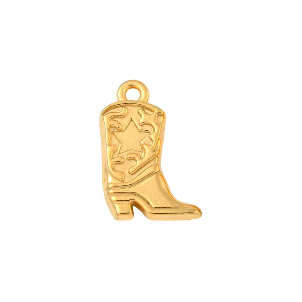 Transparent view of the Coastal Cowgirl Boot Charm