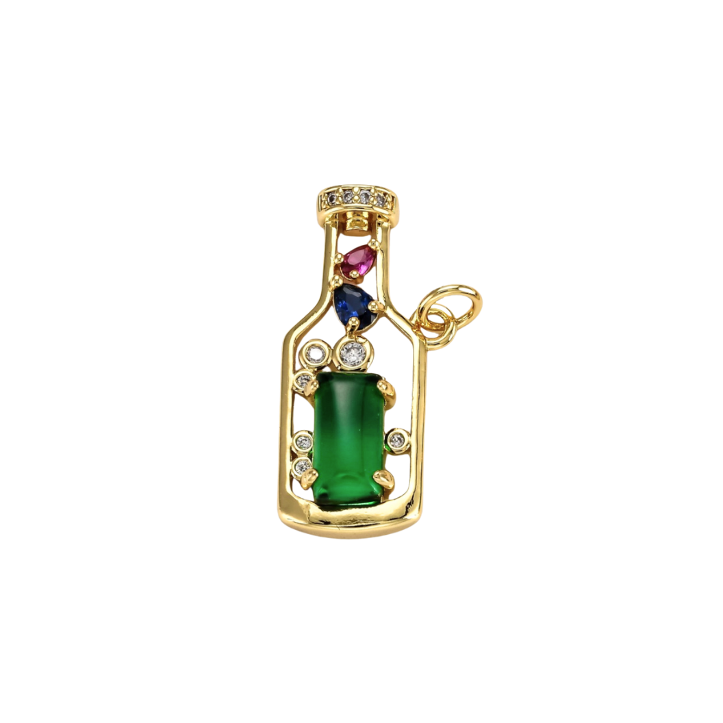 Gold Bit of Bubbly Charm