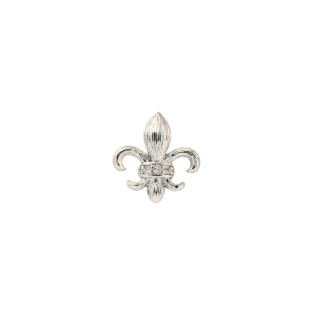 Silver Fleur De Lis Charm