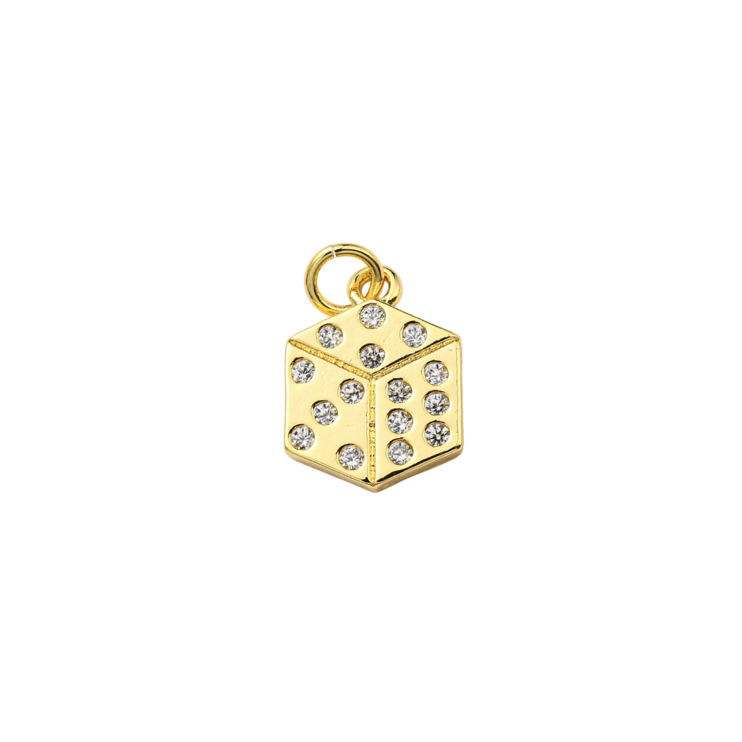 Gold Roll The Dice Charm