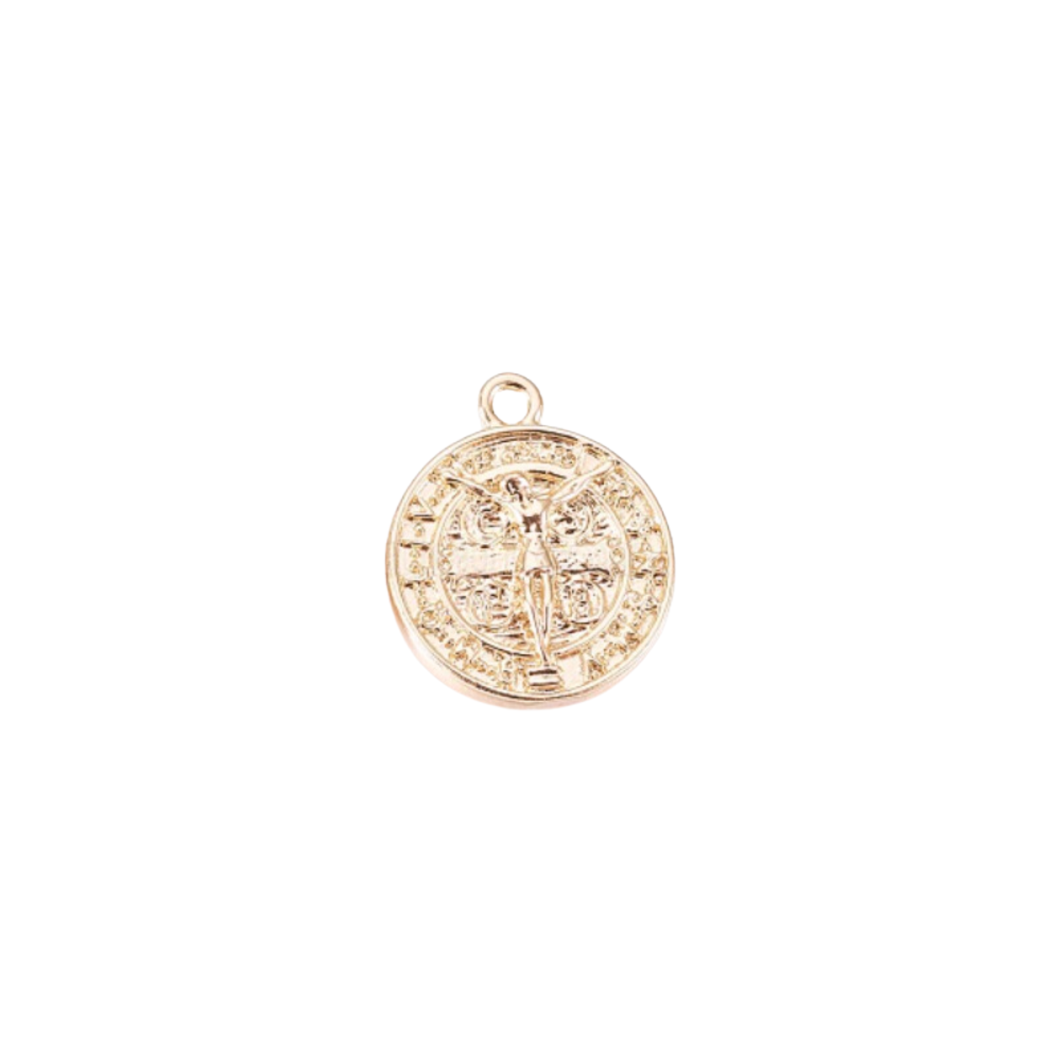 Gold 'Jesus On The Cross' Charm