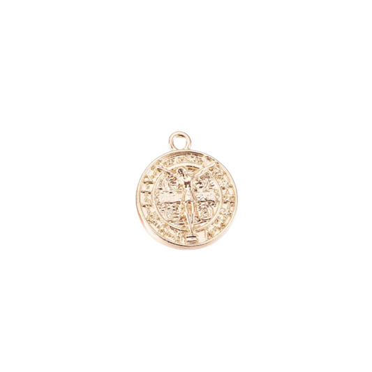 Gold 'Jesus On The Cross' Charm