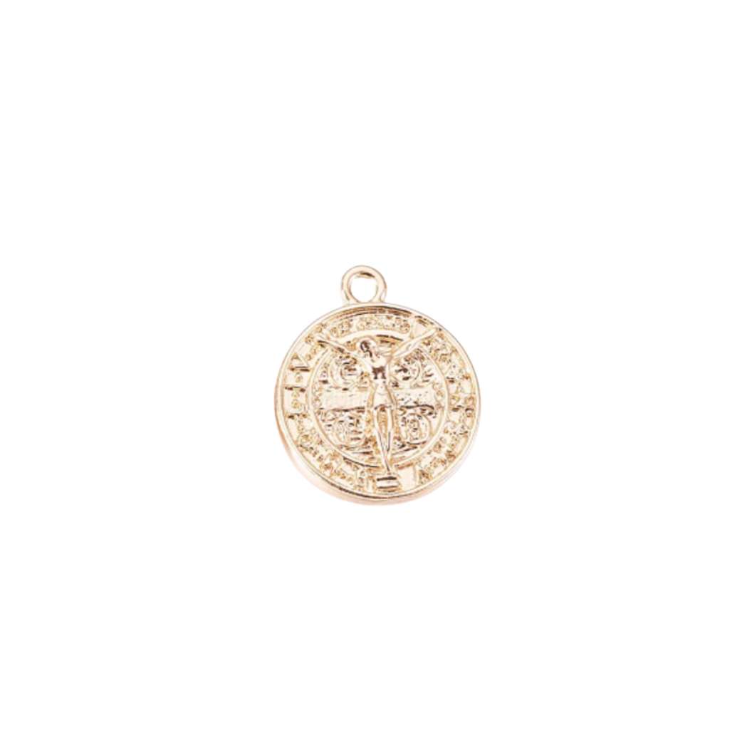Gold 'Jesus On The Cross' Charm