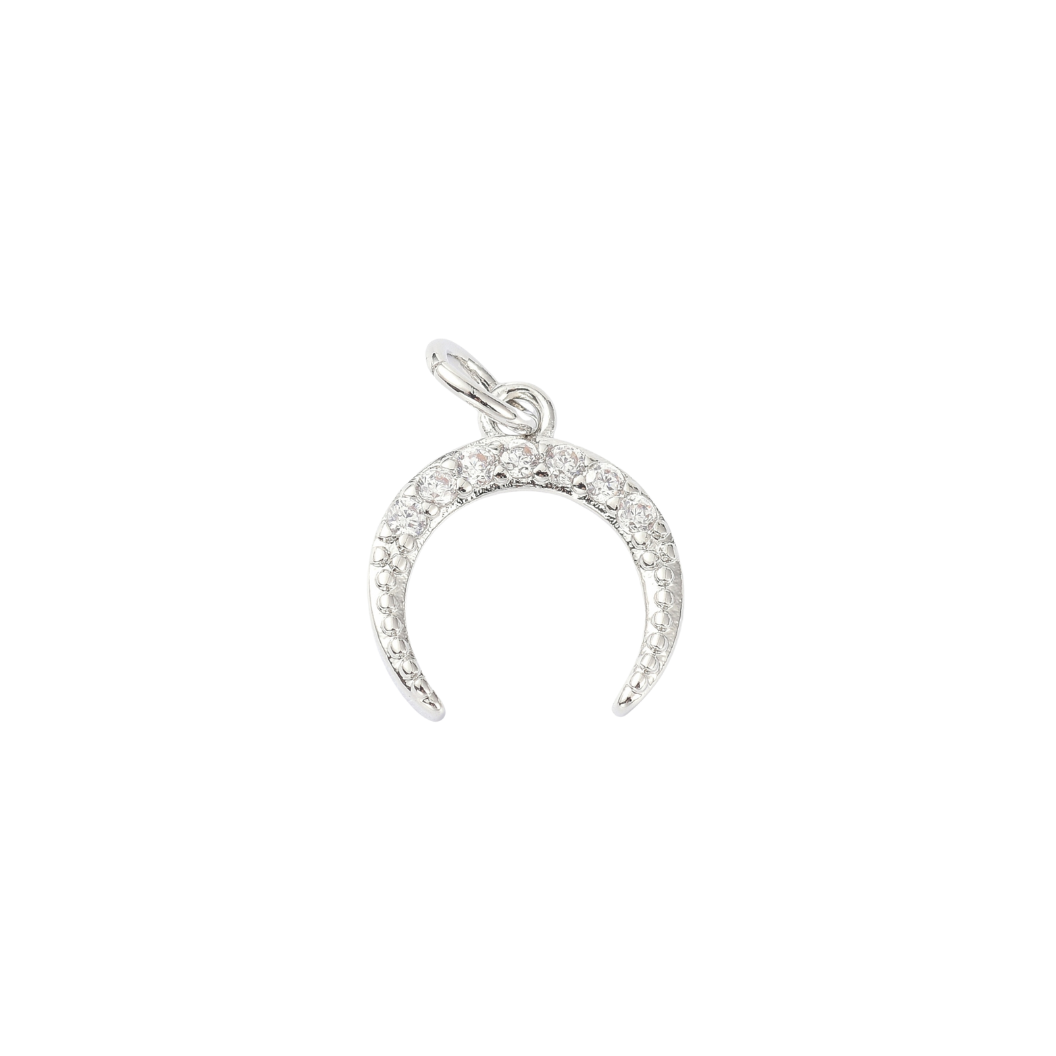 Silver Artemis' Moon Charm