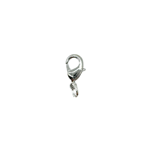 Silver Interchangeable Charm Clasp