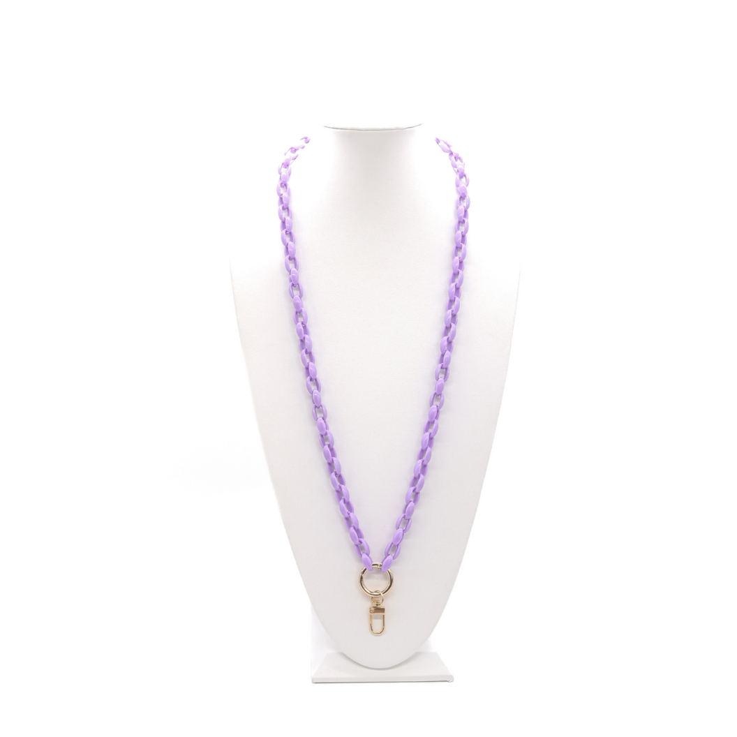 Teacher's Lanyard Charm Necklace - Pack of 5 Assorted