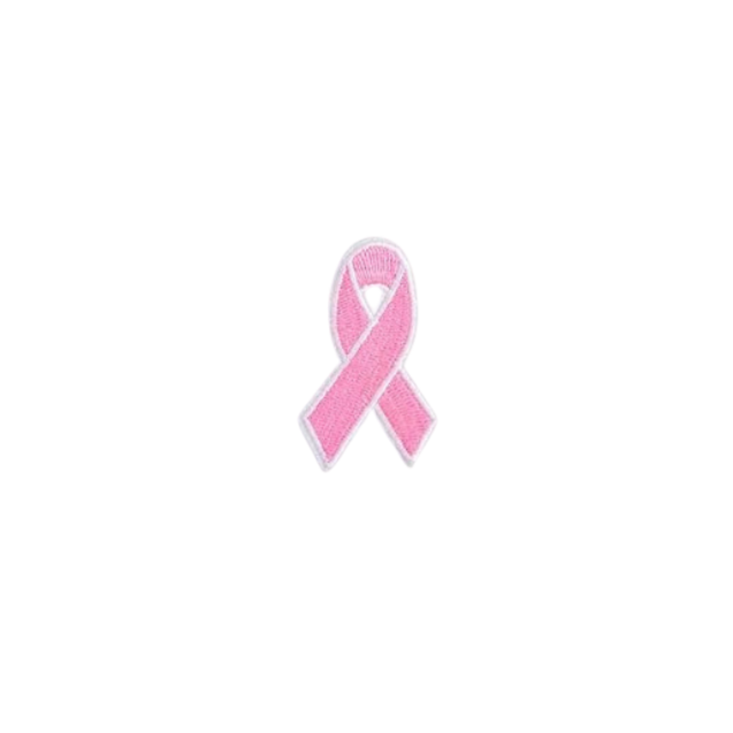 Breast Cancer Awareness Ribbon Patches-Light Pink