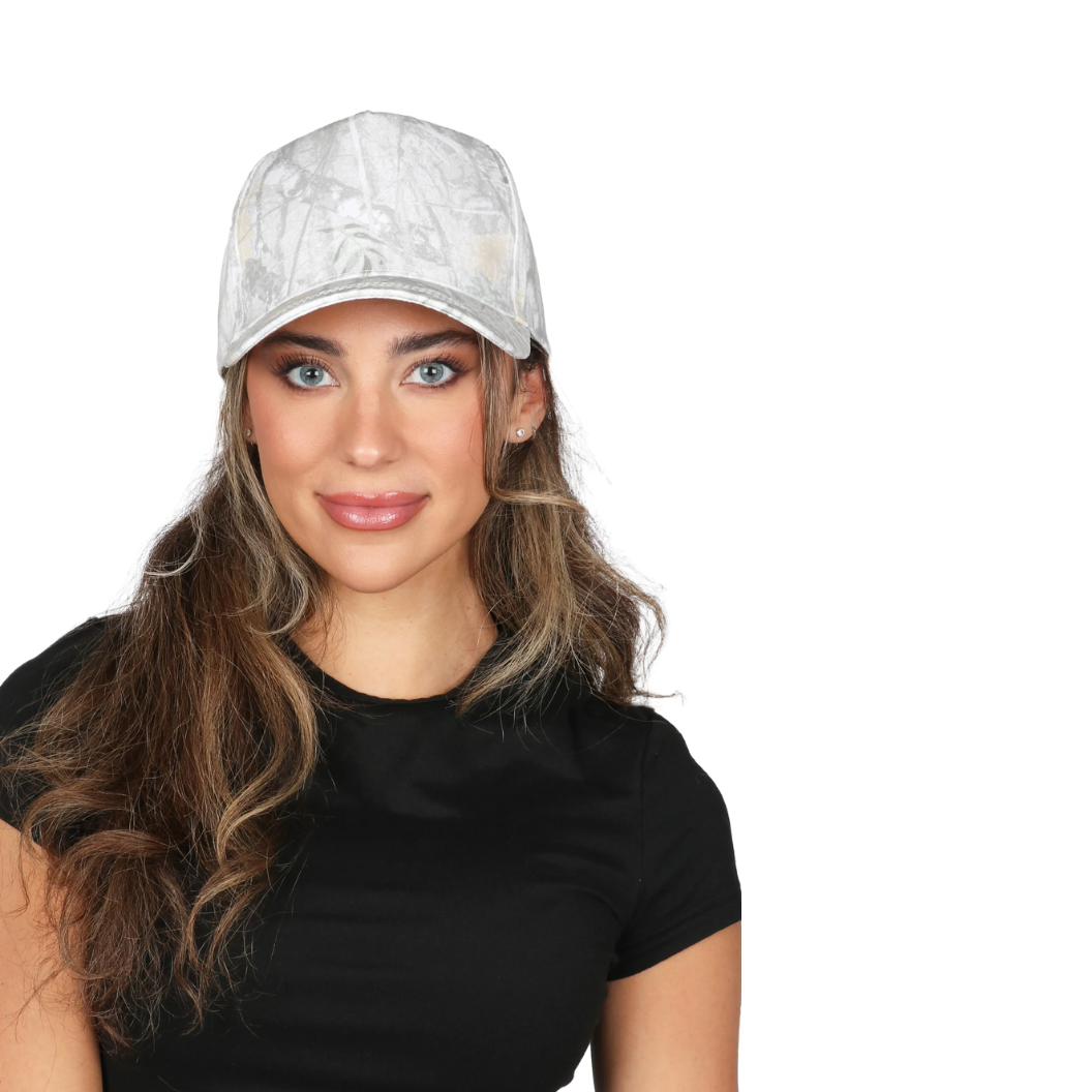 CB Hat Bar - Camo Wood Print Baseball Cap