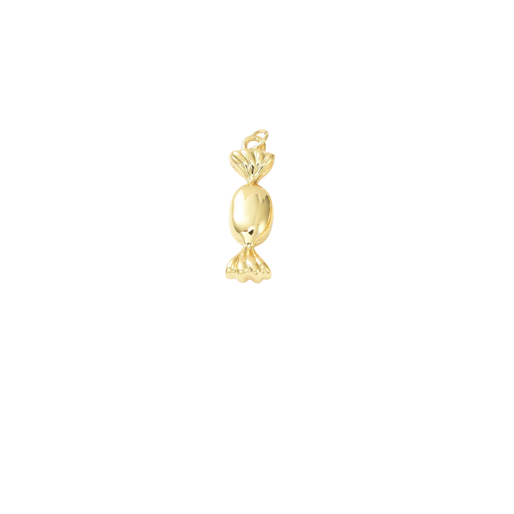 Gold Wrapped Candy Charm