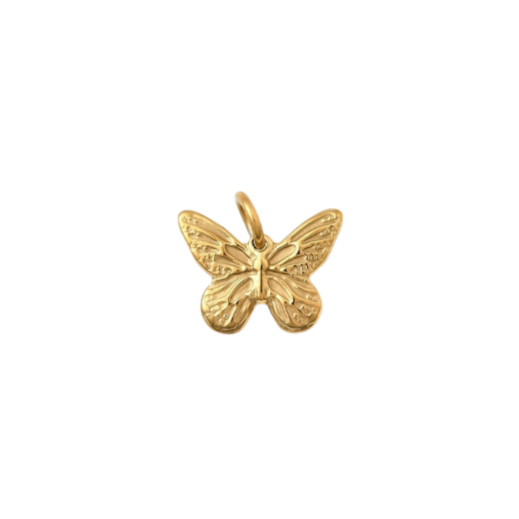 Gold Darling Butterfly Charm | Waterproof Stainless Steel