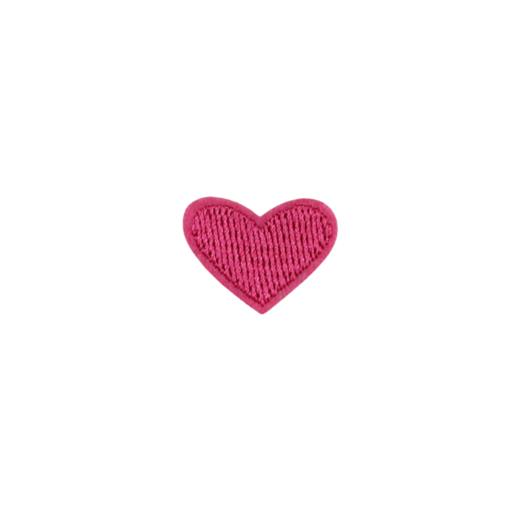 Mini Pink Bubble Heart Patch