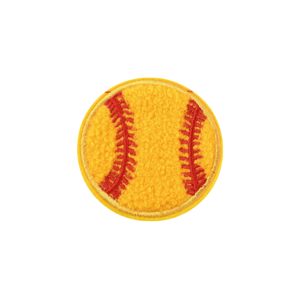 Front view of the Softball Patch