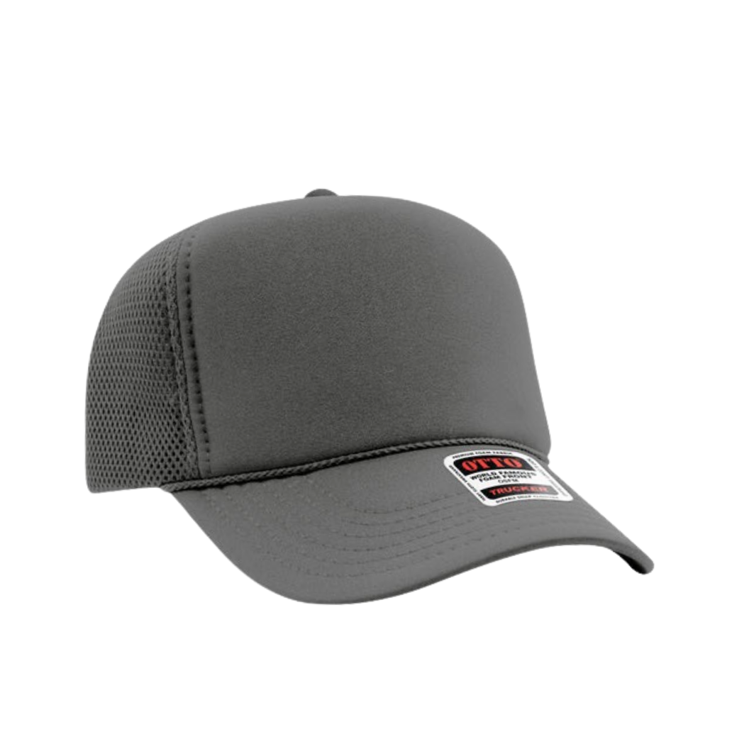 Charcoal Gray Trucker Hat