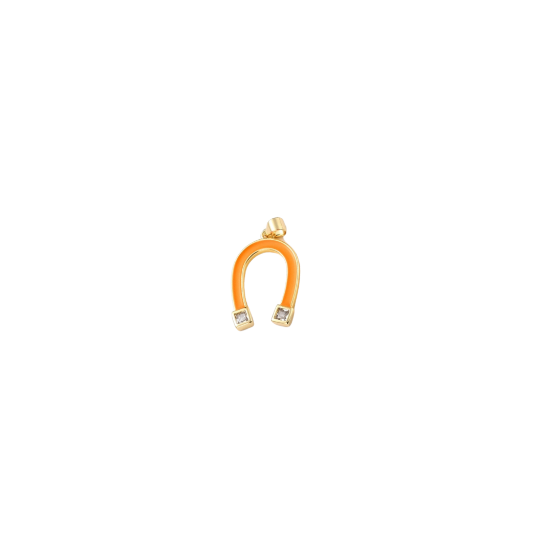 Gold Lucky Colored Horseshoes | Assorted