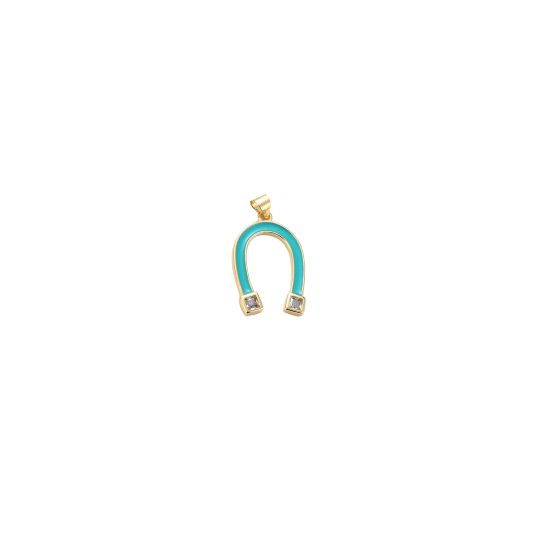 Gold Lucky Colored Horseshoes | Assorted