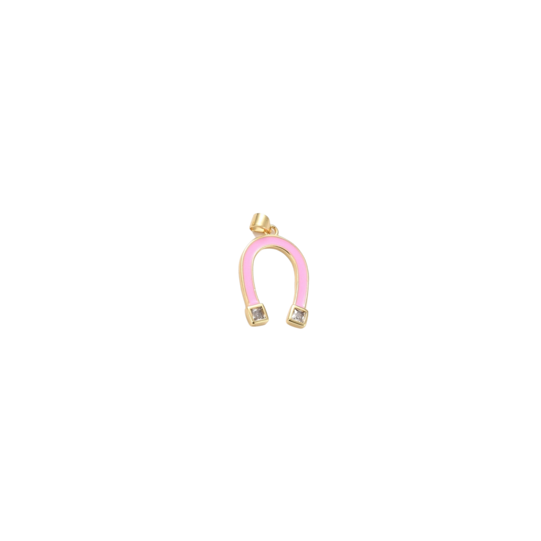 Gold Lucky Colored Horseshoes | Assorted