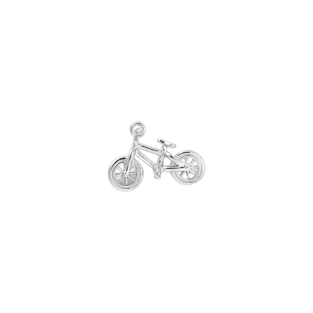 Silver Like Riding A Bike Charm
