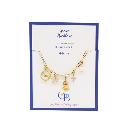 Front view of the Grace Necklace