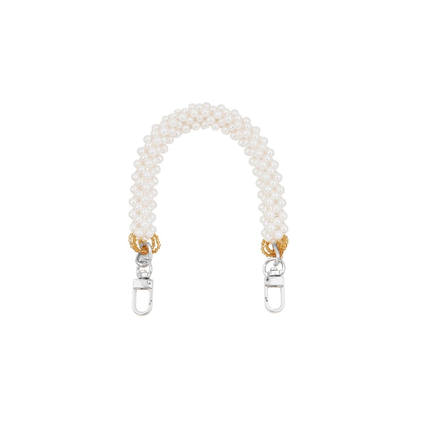 Front view of the Majestic Pearl Weave Purse Chain | Assorted