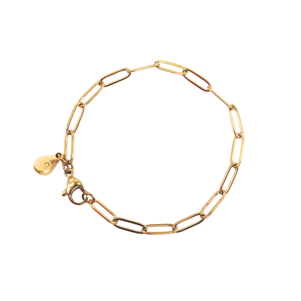 Gold Storyline Bracelet | Waterproof, Hypoallergenic & Tarnish Resistant