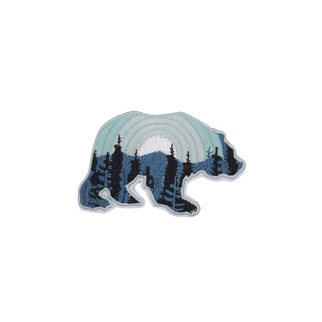 Front view of the Polar Bear - Night Patch