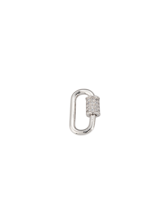 Small Silver Gabi Carabiner