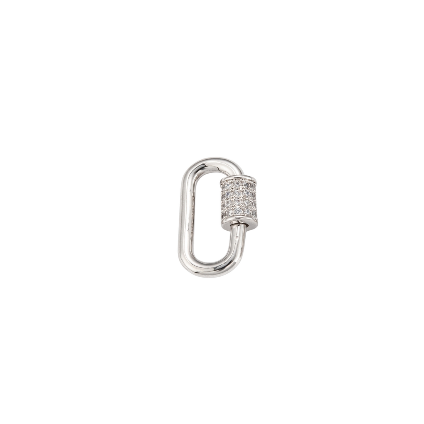 Small Silver Gabi Carabiner