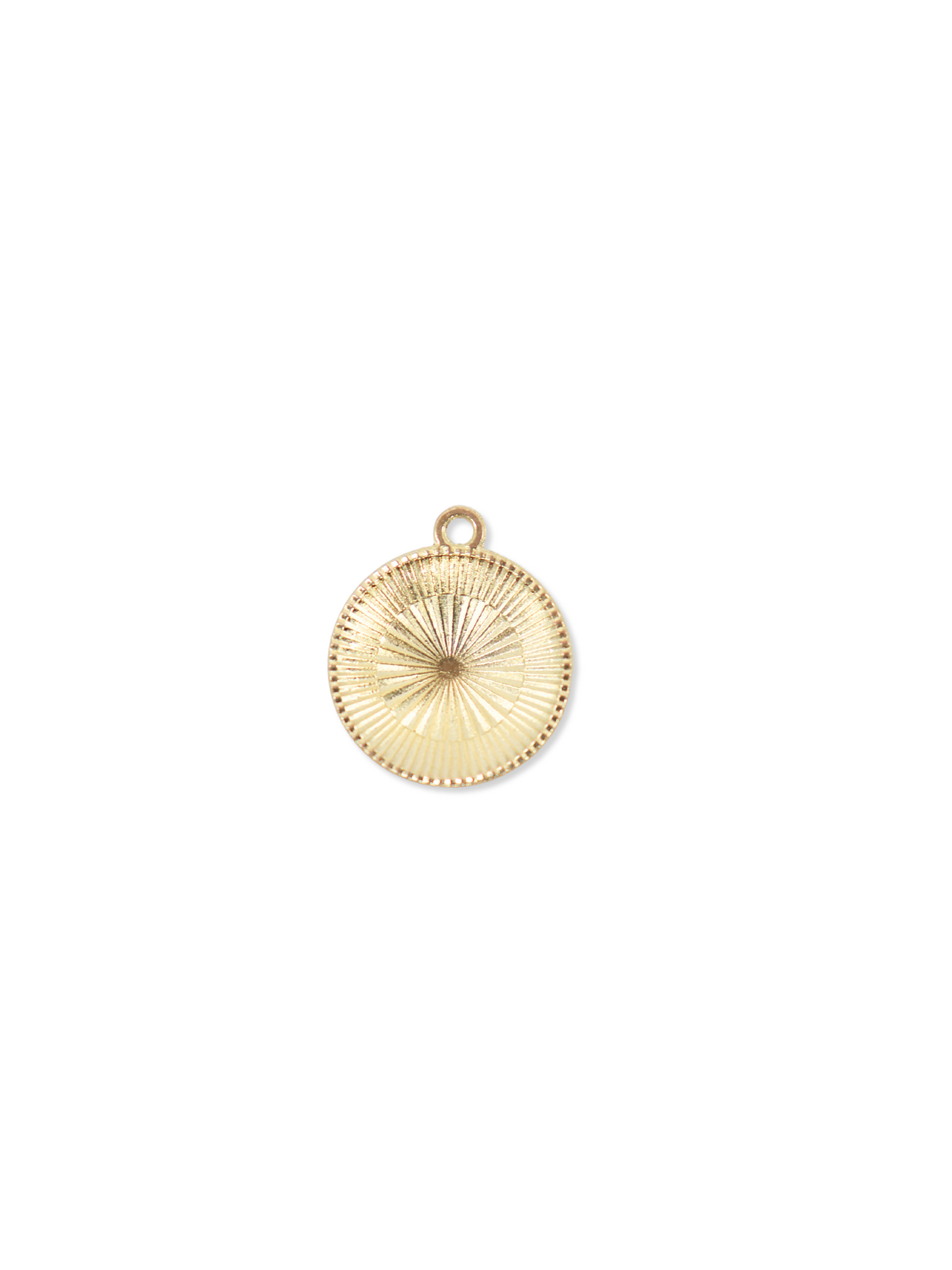 Gold Strike Zone Baseball Charm