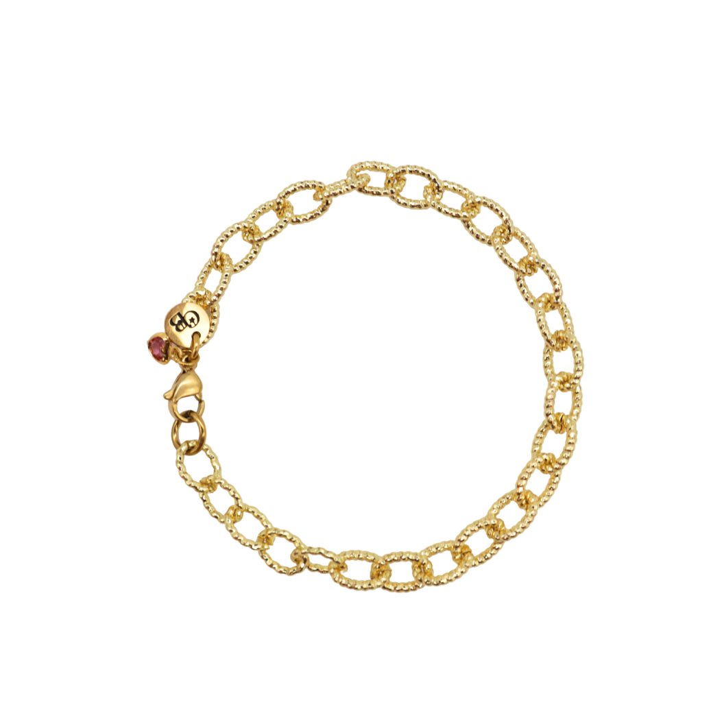 Gold Alexis Charm Bracelet