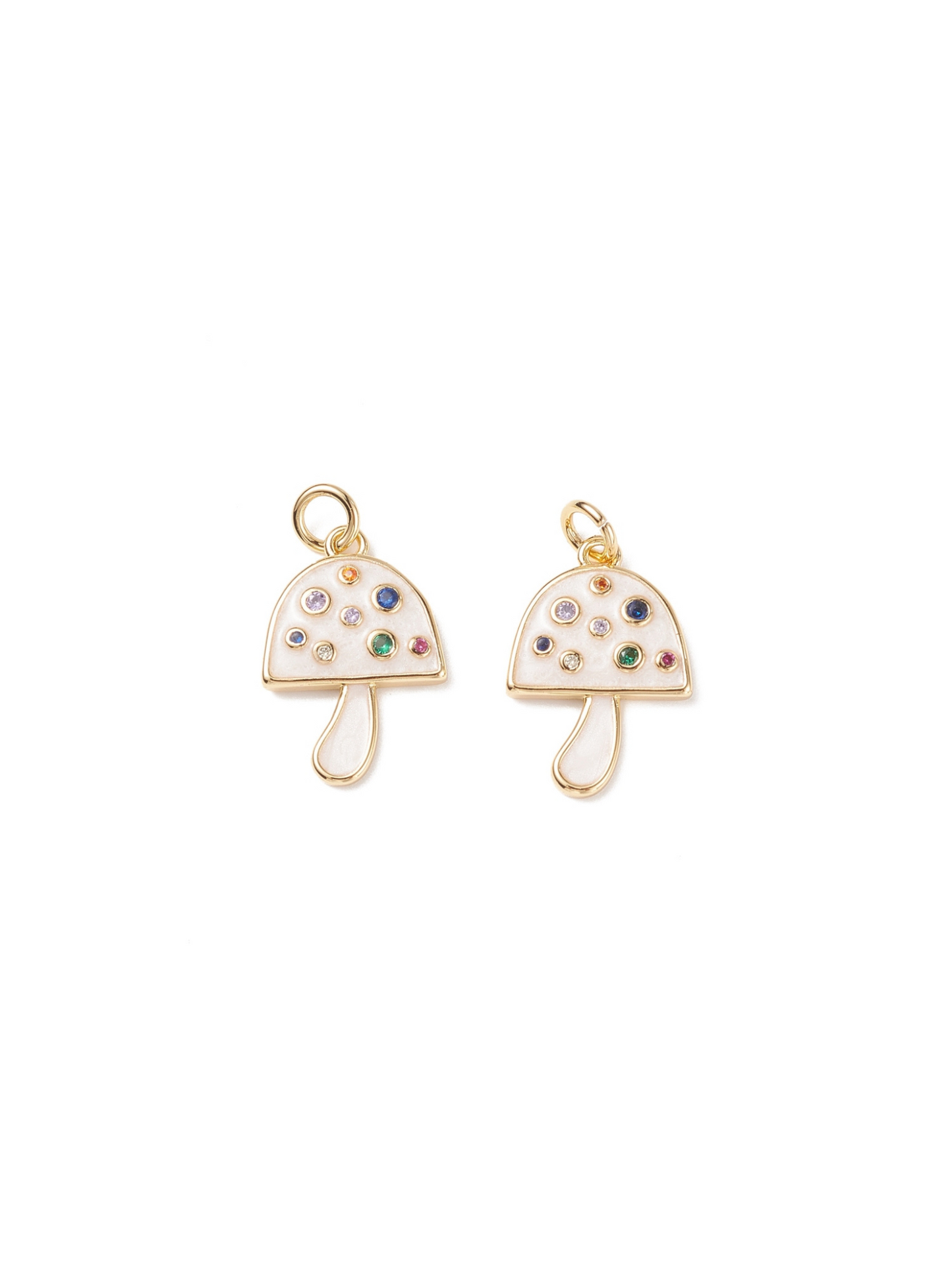 Front of two charms