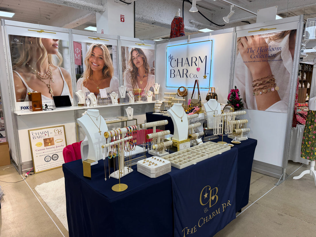 We're at Dallas Market! Come See What's New at The Charm Bar