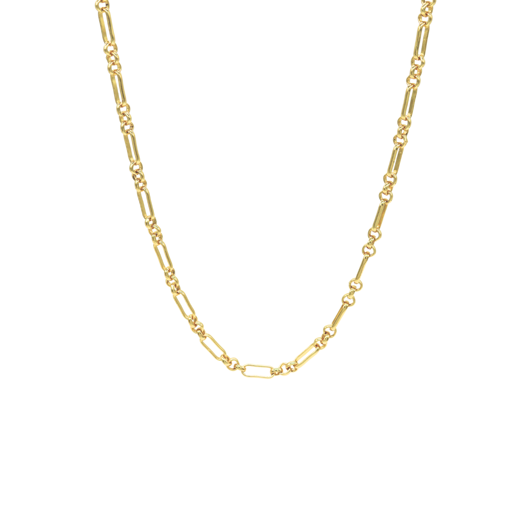 Transparent view of the Gold Anna Necklace