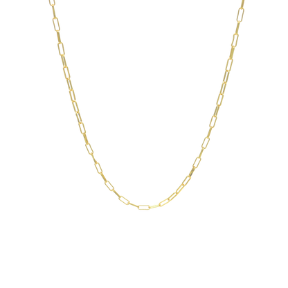 Transparent view of the Gold Ashley Necklace