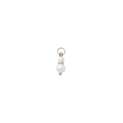 Pearl charm on a white background