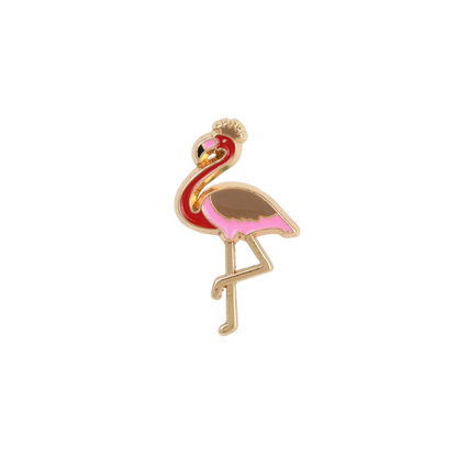 Gold Flamingo Fiesta Pin