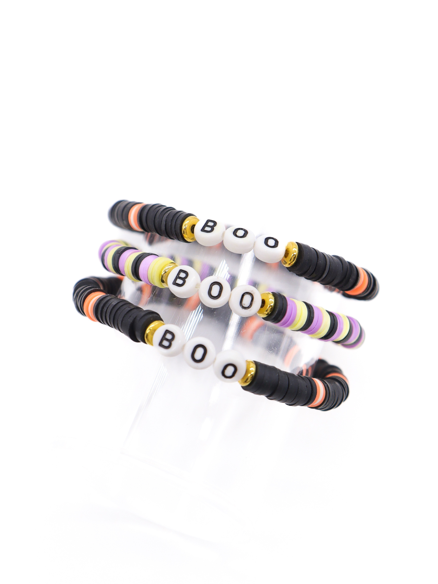 "Boo" Heishi Bracelets - Assorted